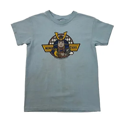 Vintage Momo Taro T Shirt Youth Boys Youth L Large Peach Boy Japanese Folklore • $16.95