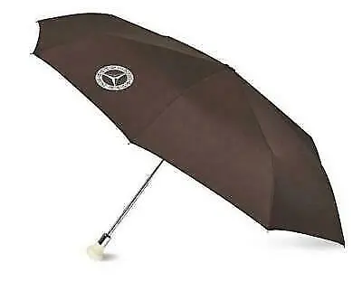 Mercedes-Benz Pocket Umbrella Brown 300 SL Compact Genuine B66041533 • $51.55