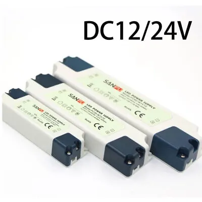 12V 24V Power Supply LED Driver Power Adapter Cob LED Strip Lighting Transformer • £5.63