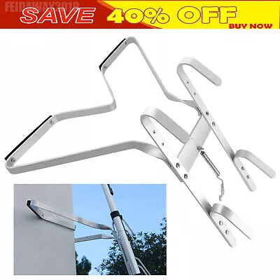 Universal  V  Type Ladder Stand Off Ladder Stabilit Stand Aluminium Ladder Stay • £22