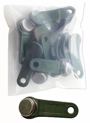 $48.99 • Buy 30 Green Keytabs/iButtons For Exaktime Job Site Time Clock. Free Shipping!