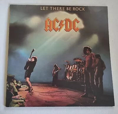 AC/DC Let There Be Rock LP Album Stereo Germany 1977 Vinyl Record  • $180