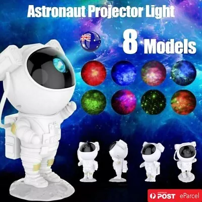 $29.99 • Buy LED Astronaut Projector Light USB Starry Night Light Bedside Table Lamps 2022 AU