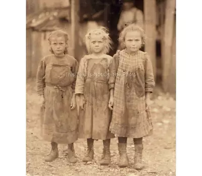 Great Depression Era Young Worker Girls Vintage 8x10 Photo 1930's Antique 9752 • $9.95