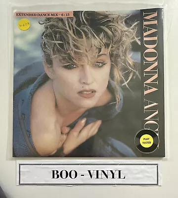 Madonna - Angel (Extended Dance Mix) Sire W8881T Ex+ A1/B1 Press 12  • £12.57