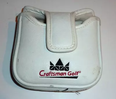 Craftsman Golf Mallet Putter Cover Magnetic Closure Roulette Wheel • $10