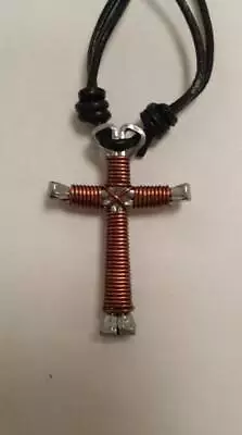 Horseshoe Nail Cross *Reminders Cross* Choice Of 50 Colors • $8