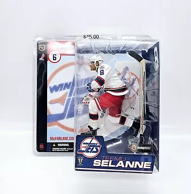 McFarlane Sports Teemu Selanne Winnipeg Jets NHL Figure Series 6 New • $44.95