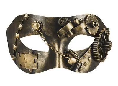 £10.49 • Buy Steampunk Eye Mask Unisex Venetian Masquerade Ball Fancy Dress