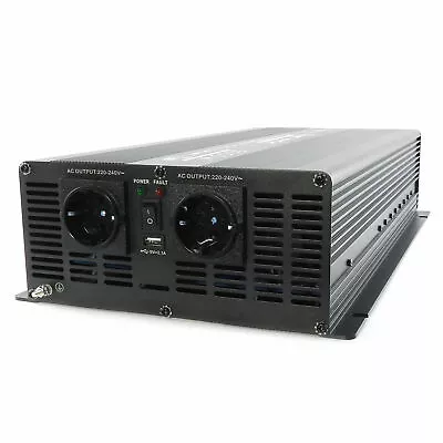 Voltage Converter Inverter NM 5000 10000 Watts 24V 230V Solar Inverter USB • £336.95