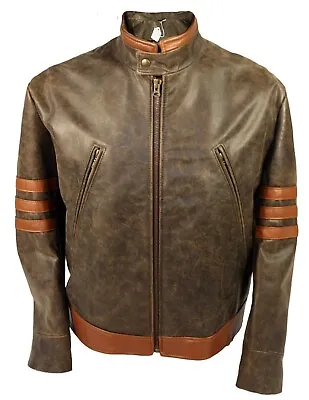 $109.27 • Buy X-Men Origins''Wolverine' Style Leather Jacket As Worn By Hugh Jackman