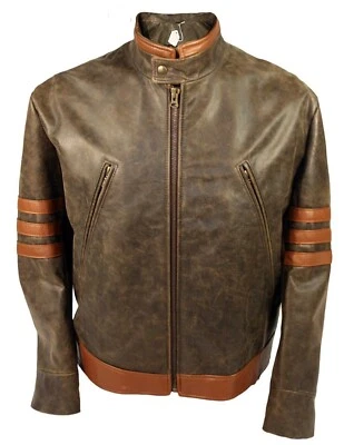 $109.27 • Buy X-Men Origins''Wolverine' Style Leather Jacket As Worn By Hugh Jackman