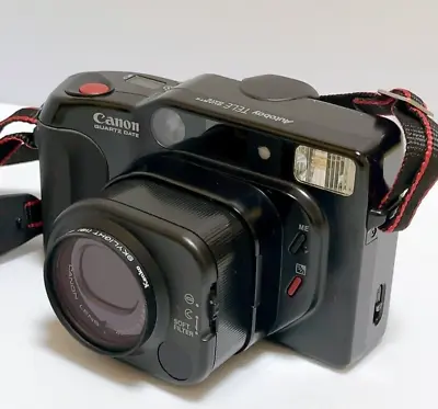 Excellent With Canon Autoboy TELE QUARTZ DATE CANON LENS 40/70mm 1:2.8/4.9 • $67.99