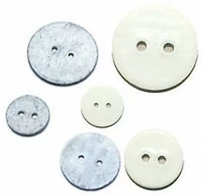 Ivory Coated Lead Penny Curtain Weights Sewing -  25mm Diameter Pk 20 • £6.75