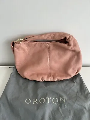 $79.88 • Buy Oroton Pink Leather Shoulders Bag