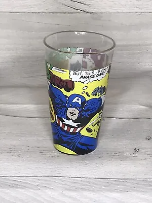 $19.90 • Buy Captain America Marvel Comics Heroes  Toon Tumblers  Pint Glass Glassware 2010