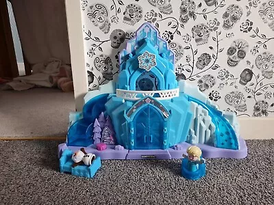£3.20 • Buy Fisher Price Little People Disney Frozen Elsa's Castle With Figures