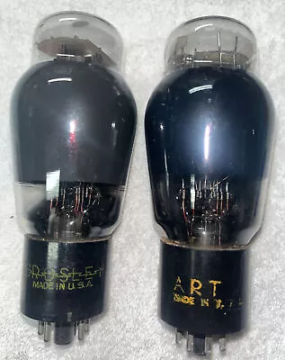 $55 • Buy Pair 6L6G Tubes Crossley And ART TV7U STRONG