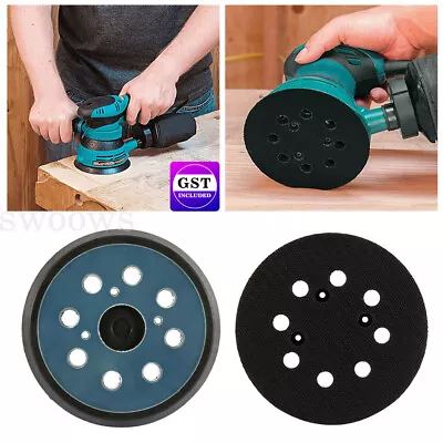 5 Inch 8 Holes 125mm Makita Random Orbital Sander Replacement Spare Base Pad • $9.28