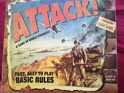 Eagle Games 2003 Attack! Board Game Wargame Strategy VGC • £9.99