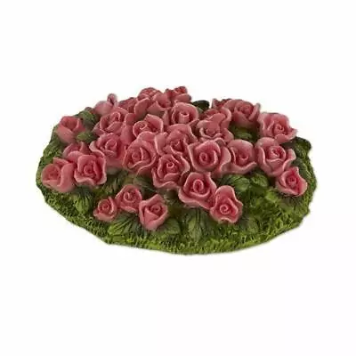 Miniature Dollhouse Fairy Garden Rose Flowerbed - Buy 3 Save $5 • $10.40