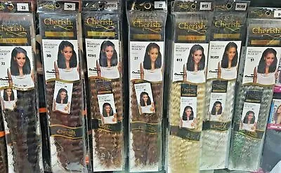 Cherish Brazilian BraidBulk 20 Synthetic Crochet Braid Long Curly Hair Extension • £6.99