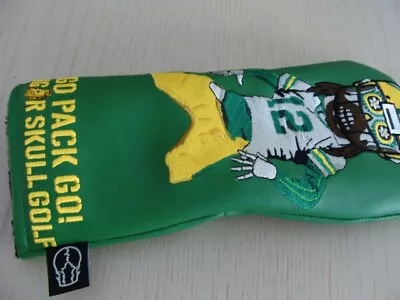 Sugar Skull Golf Green Bay Packers Aaron Rodgers Fairway Cover New • $135