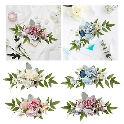 Church PEW Flowers Wedding Ceremony Aisle Artificial Flowers Chair Decorations • $19.38