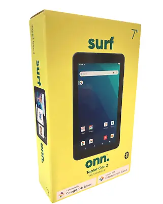 ONN Surf 7  16GB Gen 2 Tablet 2GB RAM Android 11 Go 2GHz Quad-Core • $54.14