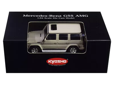 Mercedes Benz G55 Amg Gray 1/64 Diecast Model Car By Kyosho K07021g10 • $28.52
