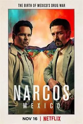 380251 Mural Narcos Mexico TV Cover WALL PRINT POSTER AU • $20.85