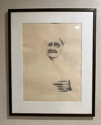 Beautiful Mother Teresa Pencil Drawing • $250