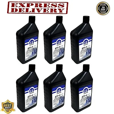 6 Pack Automatic Transmission Fluid Mopar ATF+4 1 Quart • $59.99