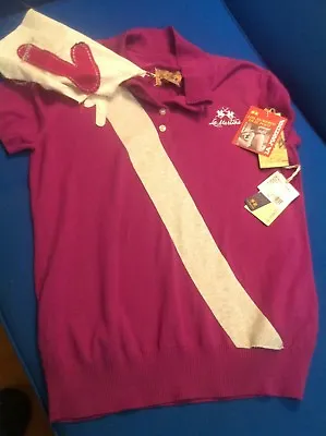 New Genuine La Martina Polo Shirt Rrp - £189 • $99.46