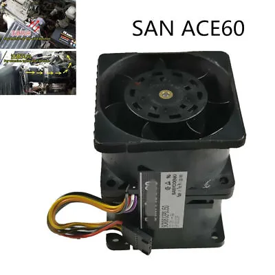 4A SUV Car Electric Turbine Turbo Double Fan Charger Boost Intake Fans SAN ACE60 • $37.39