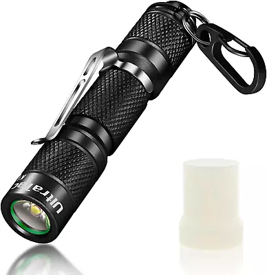 K1 Keychain Flashlight With Push Button 180Lm Waterproof AAA LED Flashlight Key • $16.47