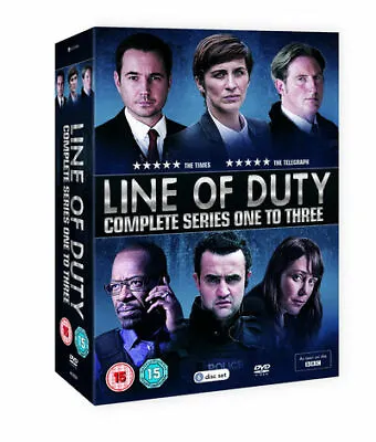 Line Of Duty: Series 1-3 [DVD] Boxset • £7.73