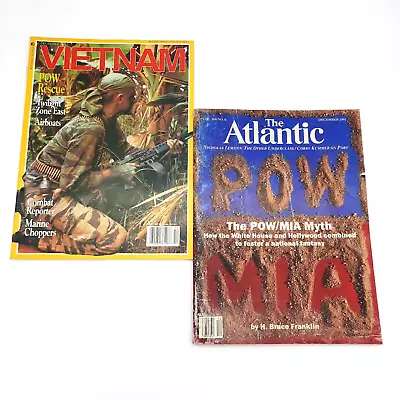 Vietnam Magazine Dec 1992 POW Rescue & The Atlantic POW/MIA Myth Dec 91 Magazine • $12.12