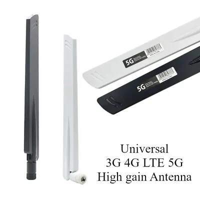 £5.49 • Buy 4G 5G LTE Antenna Aerial 8dBi Dual Band 5.8GHz Wireless DAB Radio Router Booster