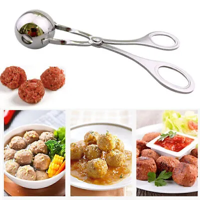 Meatball Maker Spoon Non Stick Thick Stainless Steel Meat Baller Kitchen Tool • $6.45