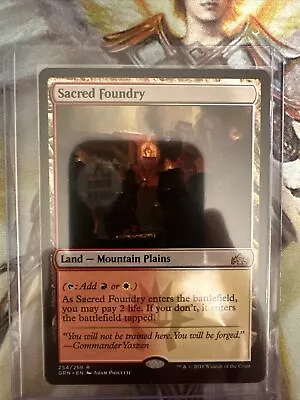 MTG Sacred Foundry Guilds Of Ravnica 254/259 Regular Rare • $13.99