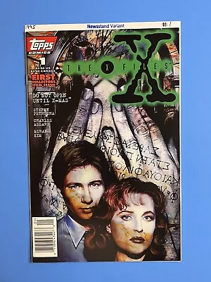 X-Files #1 Miran Kim Cover Fox Mulder Dana Scully TV Show 1995 Newsstand Variant • $14