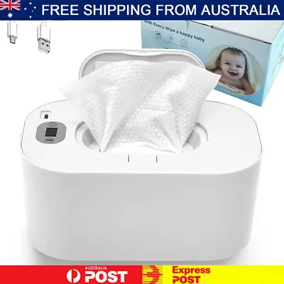 $21.90 • Buy Portable Baby Wipes Warmer Wipe Heater Wet Dispenser Holder Travel Case Box Gift