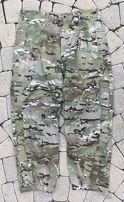 US Army Multicam OCP ECWCS L6 Goretex Wet Cold Trousers Pants • MEDIUM REGULAR • $99.99