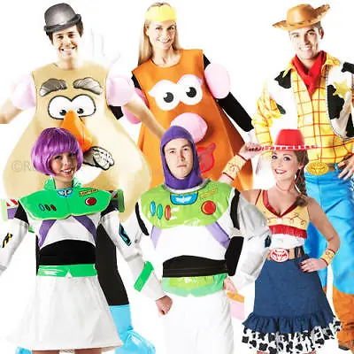 £40.49 • Buy Disney Toy Story Adult Fancy Dress Movie Characters Mens Ladies Costume Outfits
