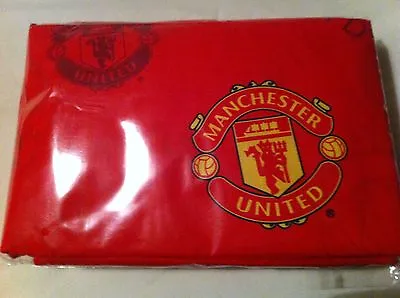 £17.99 • Buy Manchester United Red Cot Bed Duvet Cover And 1 Pillowcase Brand New