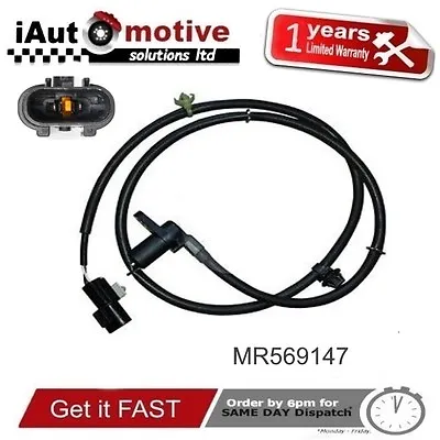 Mitsubishi Lancer Evo 7 8 9 Front Left ABS Sensor Wheel Speed Sensor MR569147 • $48.51