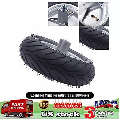 Mini Pocket Bike Wheel 110/50-6.5 Rear Wheel Tire Rim W/Alloy Rim Hub Inner Tube • $42.75