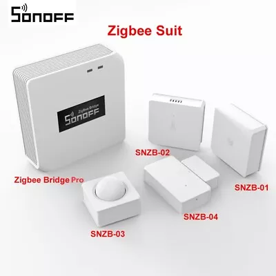 SONOFF Zigbee Bridge Wireless Switch/Temperature&Humidity/Motion Smart Sensor • $111.50