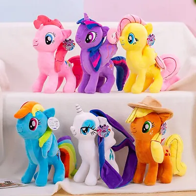 £12.99 • Buy MLP My Little Pony Plush Toys Rainbow Dash Pinkie Pie Twilight Sparkle 12 INCH